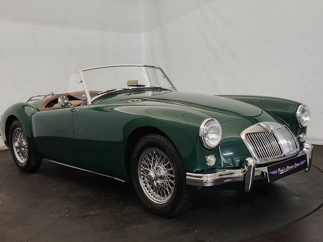 MG MGA A 1500 cabriolet British Racing Green de 1959