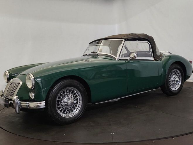 MG MGA A 1500 cabriolet British Racing Green de 1959
