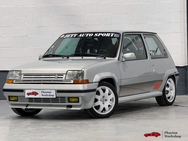 Renault R5 Super 5 GT TURBO 1.4 GT - Passeport FFSA Gris Mtallis de 1986