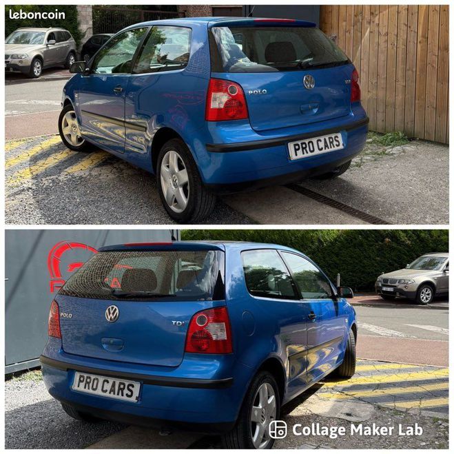 Volkswagen Polo 1,4tdi Bleu de 2002