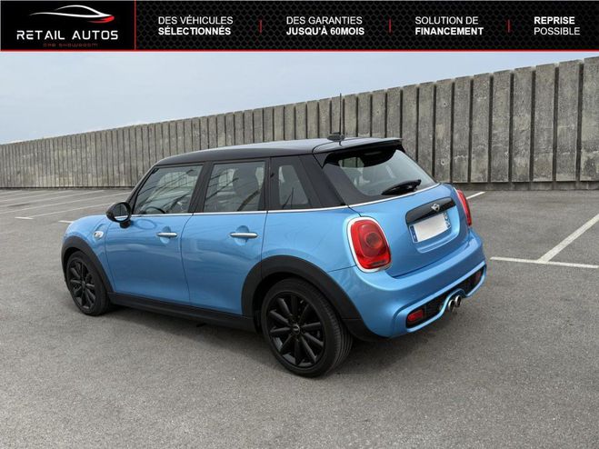 Mini Cooper 5 PORTES SD 170ch Chili BVA Bleu mtallis de 2015