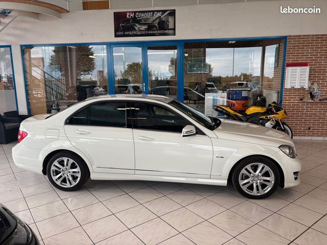 Mercedes Classe C 220 CDi AVANTGARDE BVA GPS-XENONS-SEMI C Blanc de 2012