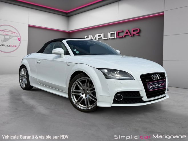 Audi TT Roadster 2.0TFSI 211 Quattro Sline Stron Blanc de 2011