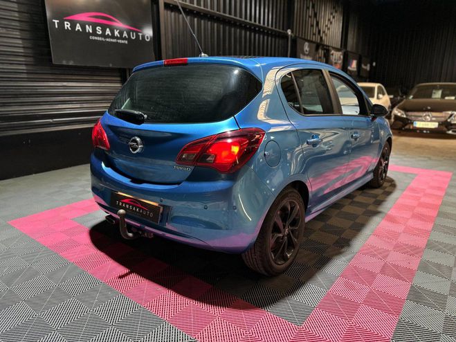 Opel Corsa 1.4 turbo 100 ch stop opc BLEU de 2017