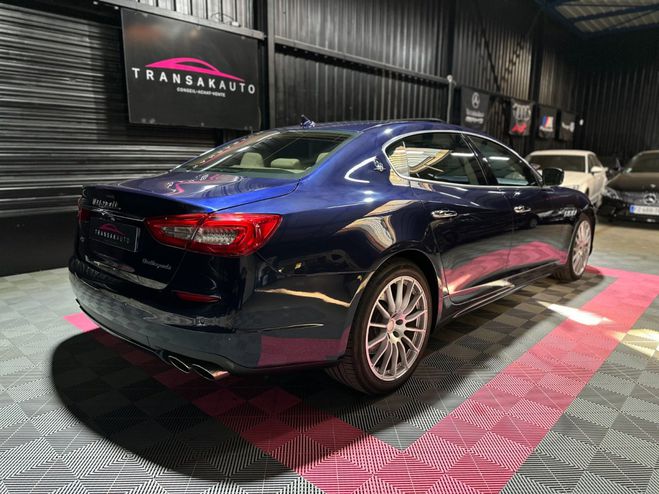 Maserati Quattroporte v6 3.0 bi-turbo 410 s q4 a BLEU de 2015