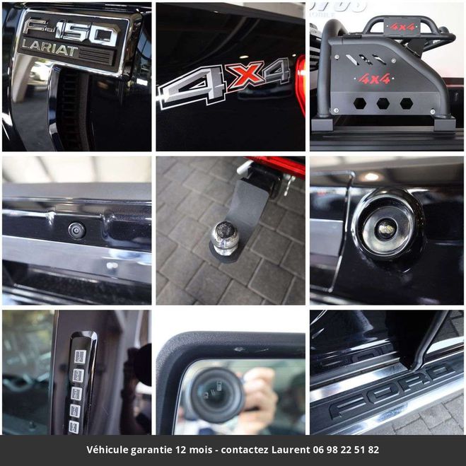Ford F150 lariat ethanol supercrew 4x4 tout compri Noir de 2021