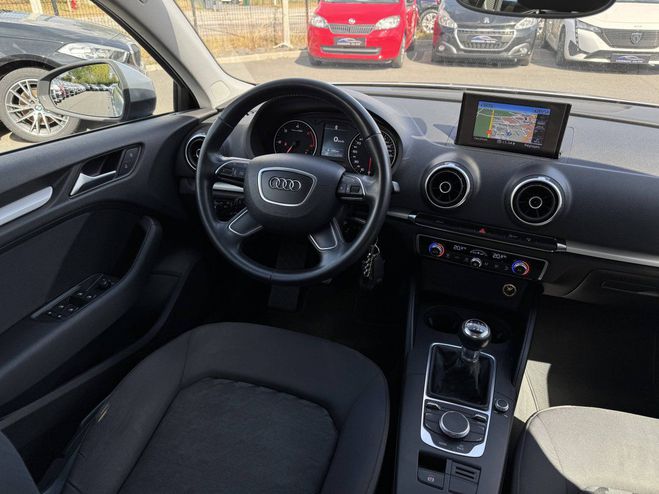 Audi A3 Sportback 1.6 TDI 110 GPS TEL CLIM REGUL GRIS C de 2015