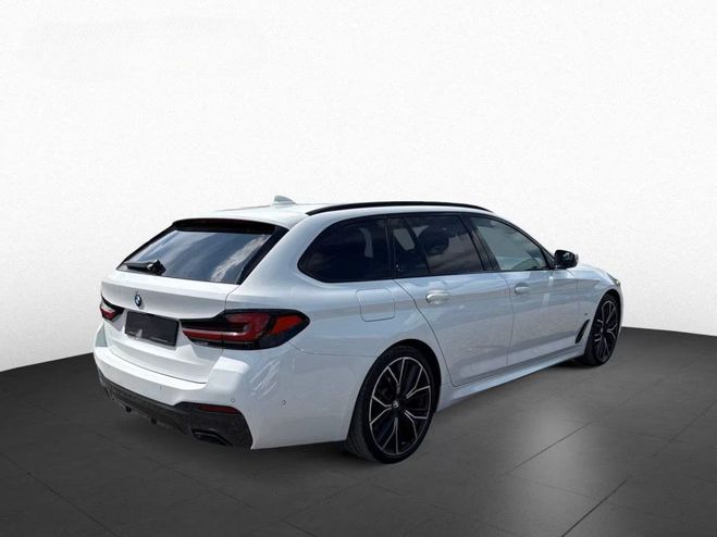 BMW Serie 5 Touring G31 LCI 530i 252 ch BVA8 M Sport Blanc Alpin III de 2022