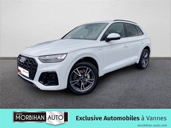  Voir détails -Audi Q5 Q5 50 TFSIe 299 S tronic 7 Quattro S lin à Vannes (56)