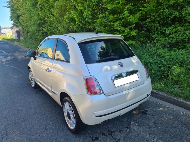 Fiat 500 1.2 69 LOUNG  S/S 4 CHEVAUX 4490E Blanc de 2010