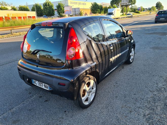 Peugeot 107 1.0 12v ALLURE 4 CVX Noir de 2009