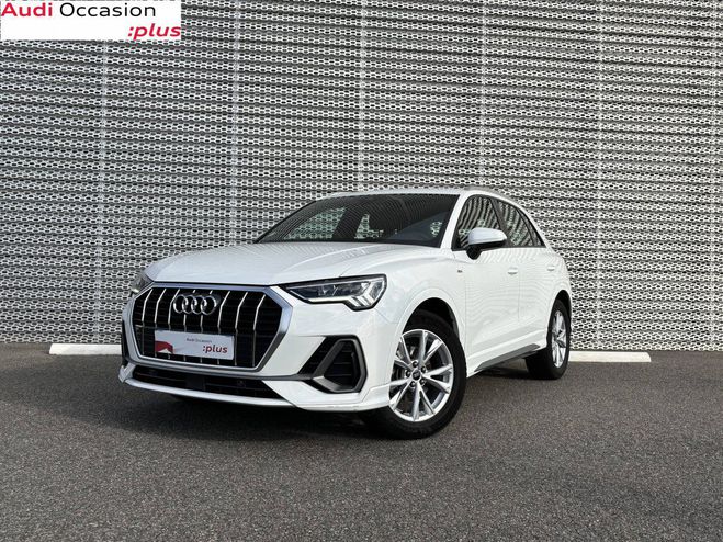 Audi Q3 35 TDI 150 ch S tronic 7 S line Blanc de 2022