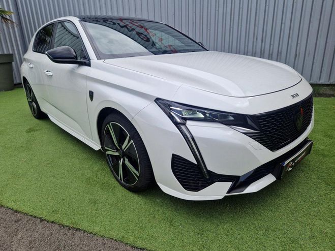 Peugeot 308 - 1.6 PHEV - 180 - BV e-EAT8 - III - GT  Blanc nacr de 2021