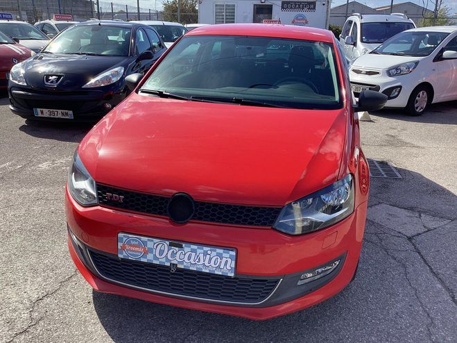 Volkswagen Polo 1.6 TDI Higline Rouge de 2011