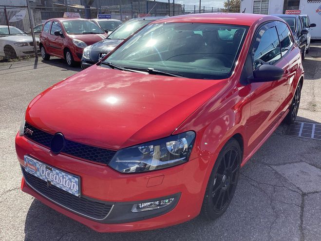 Volkswagen Polo 1.6 TDI Higline Rouge de 2011