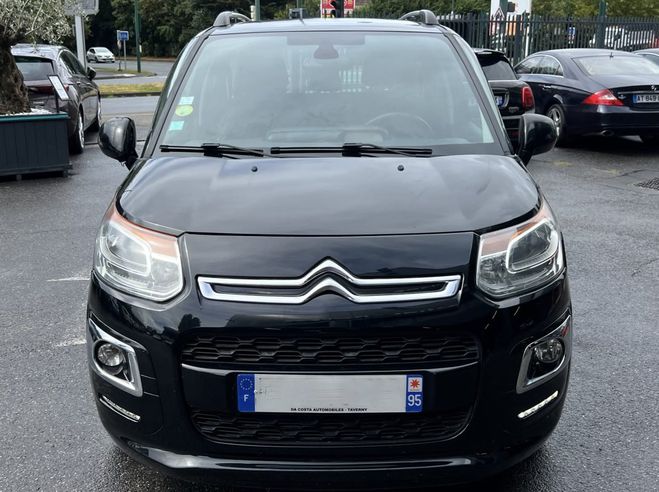 Citroen C3 Picasso PHASE 2 EXCLUSIBE 1.6 HDI 100 Cv / CRIT  Noir de 2017