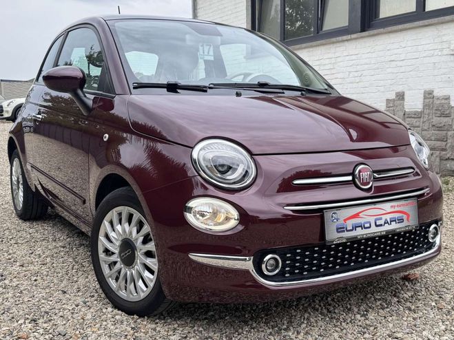 Fiat 500 1.0i hybrid-MHEV-LOUNGE-PANO-CARPLAY-SEN Rouge Mtallis de 