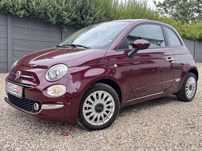 Fiat 500 1.0i hybrid-MHEV-LOUNGE-PANO-CARPLAY-SEN Rouge Mtallis de 