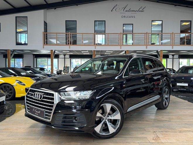 Audi Q7 V6 TDI SLINE 272CV QUATTRO TO/ATTELAGE/C Noir Mtallis de 2015