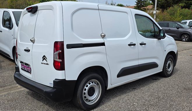 Citroen Berlingo 1.5 BLUEHDI 100ch DRIVER 2021 GPS CAM RE blanc de 