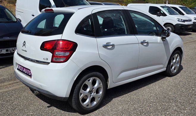 Citroen C3 1.6 E-HDI 90CH EXCLUSIVE 2013 CLIM REG Z blanc de 2013