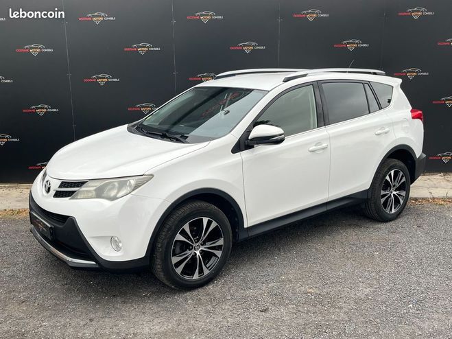 Toyota RAV 4 124ch D4-D 2WD Life Blanc de 2014