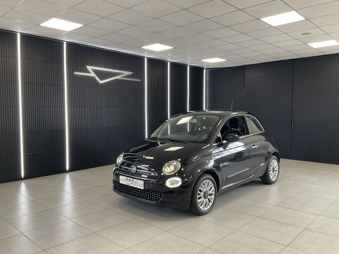Fiat 500 1.2 8V 69CH CLUB Noir de 2018