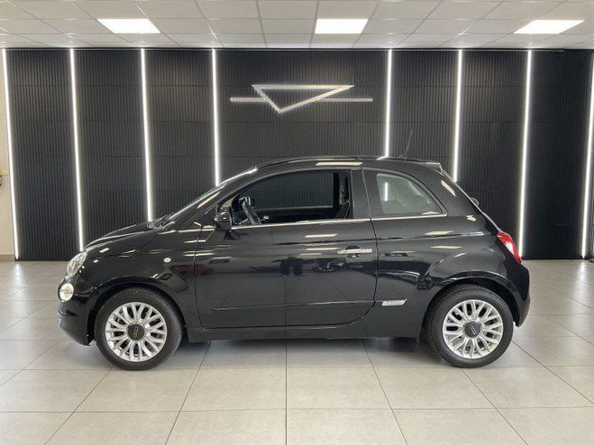 Fiat 500 1.2 8V 69CH CLUB Noir de 2018