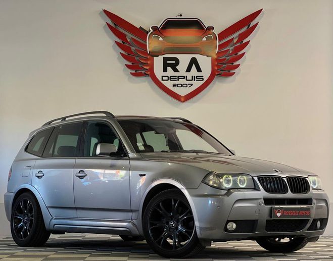 Cliquer pour voir la photo suivante BMW X3 35SD 286CH XDRIVE M SPORT BVA Gris Foncé Métallisé de 2007