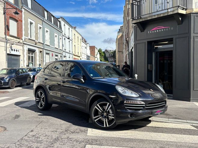 Porsche Cayenne 4.2D V8 S Tiptronic S A / ATTELAGE / TOI Noir de 2012