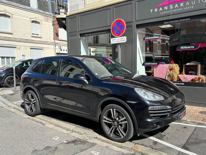 Porsche Cayenne 4.2D V8 S Tiptronic S A / ATTELAGE / TOI Noir de 2012