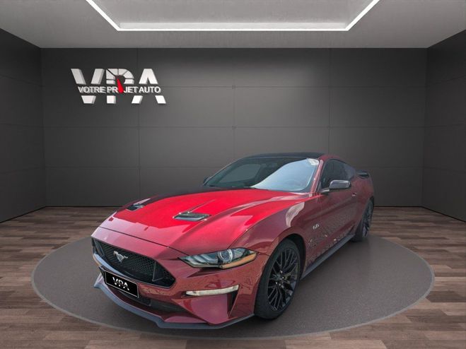 Ford Mustang  5.0 V8  450 ch  GT  Bote auto  Ra Rouge de 2018