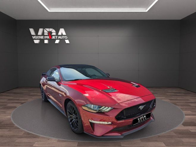 Ford Mustang  5.0 V8  450 ch  GT  Bote auto  Ra Rouge de 2018
