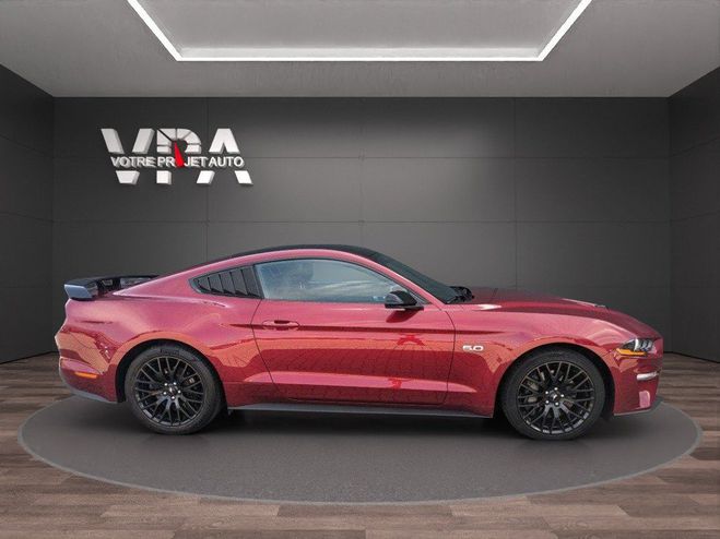 Ford Mustang  5.0 V8  450 ch  GT  Bote auto  Ra Rouge de 2018
