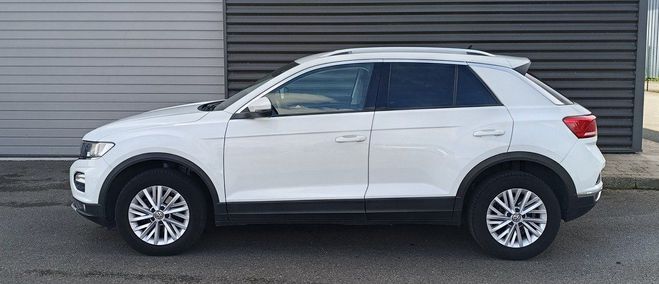 Volkswagen T Roc 1.6 TDI 115 LOUNGE BV6 Blanc Mtallis de 2019