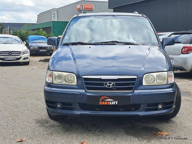 Hyundai Trajet 2.0 CRDI 112 CV - 7 PLACES INDEPENDANTES Bleu Mtallis de 2005