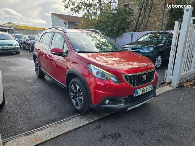 Peugeot 2008 1.2l 110 Boite Auto 5289km D'origine 1er Rouge de 2018
