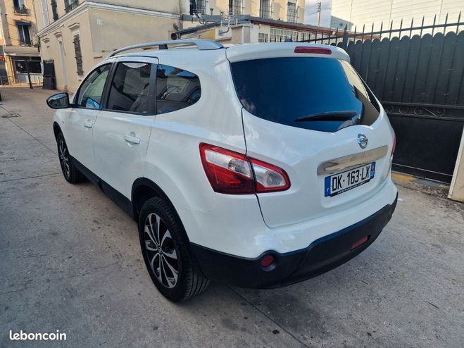 Nissan Qashqai +2 Qashqai 2 1.5 dci 110ch tekna 7 places Blanc de 2014