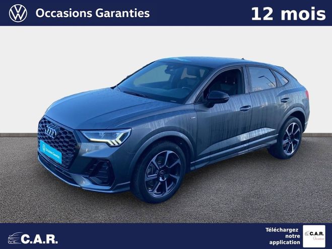 Audi Q3 Sportback 40 TDI 200 ch S tronic 7 Quatt Gris de 2022