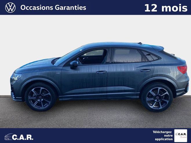 Audi Q3 Sportback 40 TDI 200 ch S tronic 7 Quatt Gris de 2022