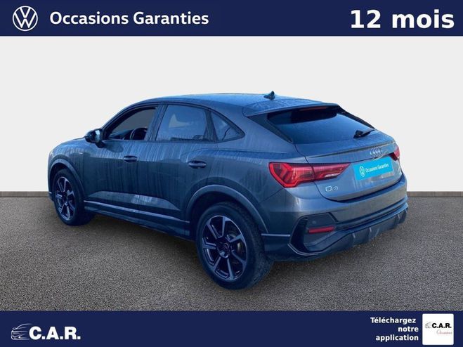 Audi Q3 Sportback 40 TDI 200 ch S tronic 7 Quatt Gris de 2022