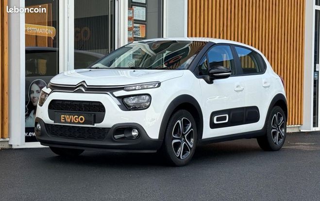 Citroen C3 SOCIETE 80Cv FEEL BUSINESS ANDROID AUTO  Blanc de 2021