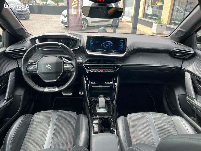 Peugeot 208 E-208 II 136CH GT LINE TOIT PANORAMIQUE Rouge de 2020