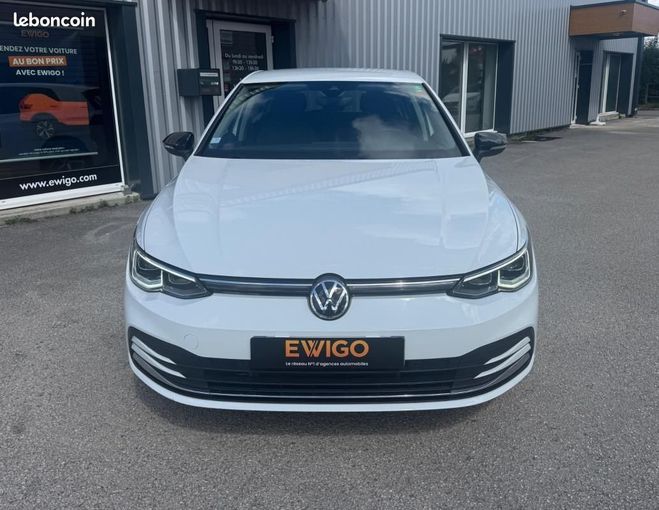Volkswagen Golf 2.0 TDI 115ch SCR STYLE Blanc de 2020