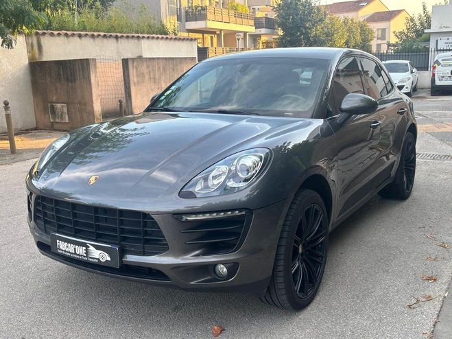 Porsche Macan s 3.0d 24v v6 258cv 4x4 automatique - ga Gris Anthracite de 2014