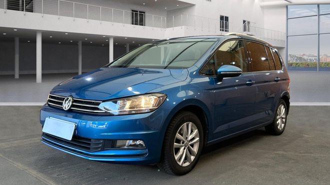Volkswagen Touran 1.6 TDI 115CH BLUEMOTION TECHNOLOGY FAP  Bleu C de 2017