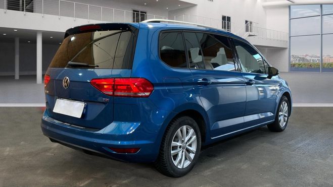 Volkswagen Touran 1.6 TDI 115CH BLUEMOTION TECHNOLOGY FAP  Bleu C de 2017