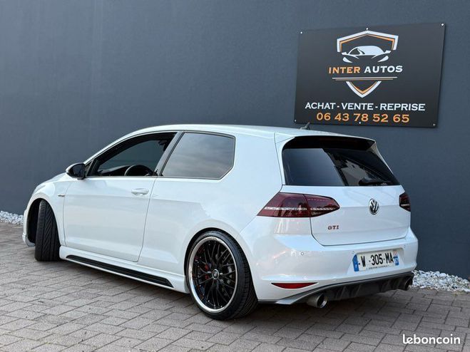 Volkswagen Golf 7 GTI Performance KIT RIEGER Blanc de 2013