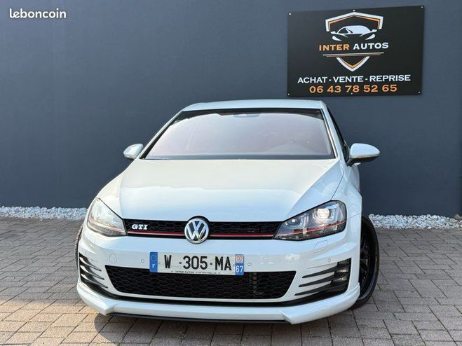 Volkswagen Golf 7 GTI Performance KIT RIEGER Blanc de 2013
