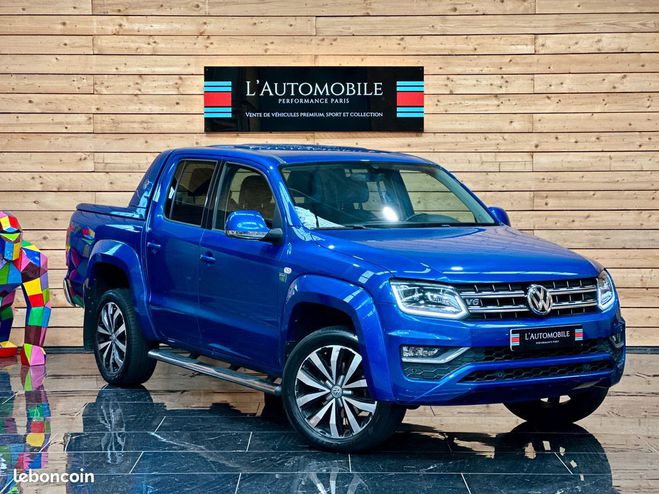 Volkswagen Amarok (3) double cabine 3.0 v6 tdi 224 4motion Bleu de 2018